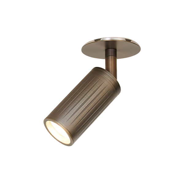 Luminar Box Mount Ceiling Light, browned brass, Rama Lights