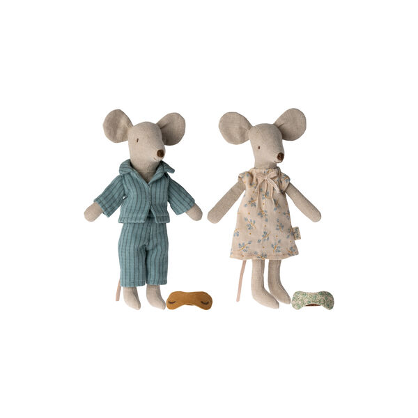 Mum&nbsp;and&nbsp;Dad&nbsp;Mice&nbsp;in&nbsp;Cigarbox, Maileg