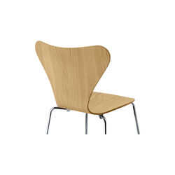 Series 7&trade; 3107 Chair, lacquered oak/chrome, Fritz Hansen