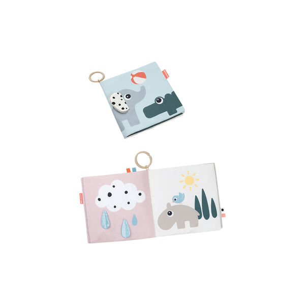 Deer Friends Tummy Time Soft Book, colour mix, Done by Deer