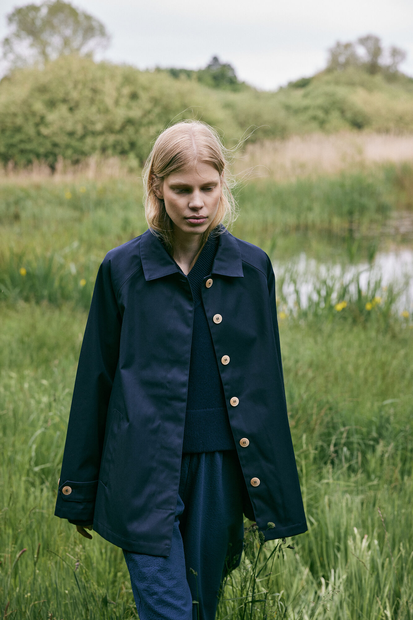 10 RAIN205 Raincoat dark indigo