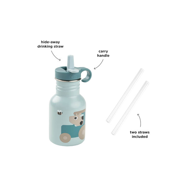 Tiny Farm Bottle, blue, Done by Deer