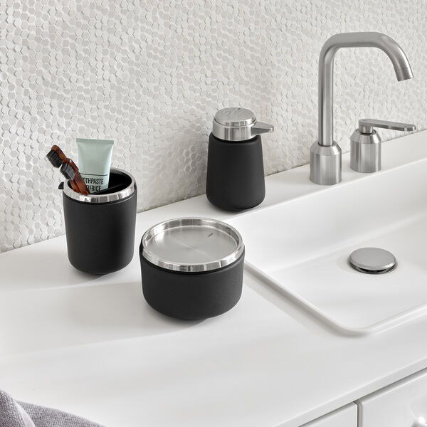 VIPP7 Toothbrush Holder, black VIPP7 Toothbrush Holder, black, Vipp