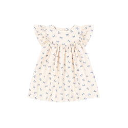 Coco Dress, bow bleu, Konges Sl&oslash;jd