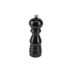 Paris uS Pepper Mill 18 cm, black laquer, Peugeot