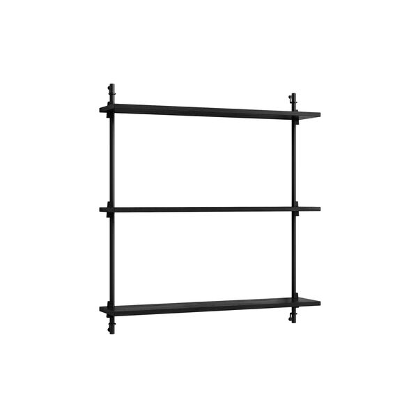 Wall Shelving Standard, black/black, MOEBE