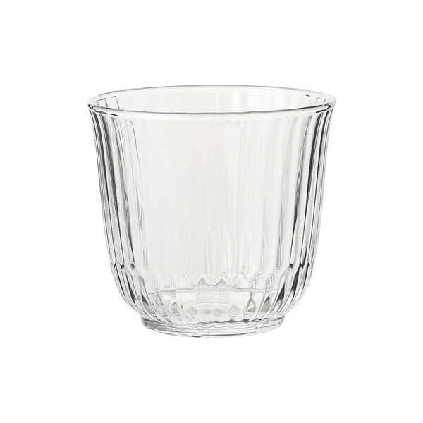 Waves Water Glass low 2 pcs, clear, Royal Copenhagen