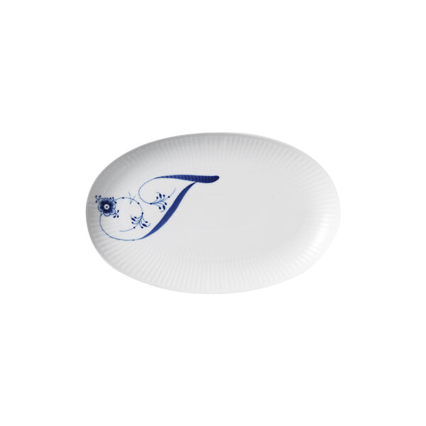 Alphabet Collection Oval Asiette T Alphabet Collection Oval Asiette T, Royal Copenhagen
