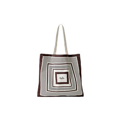 Maja Tote, brown stripes, Lala Berlin
