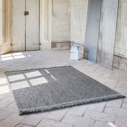 Elmo Rug, dark grey, Linie Design