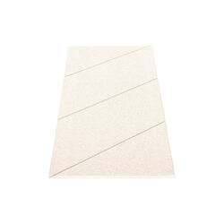 Randy Plastic Rug, warm grey/vanilla, Pappelina