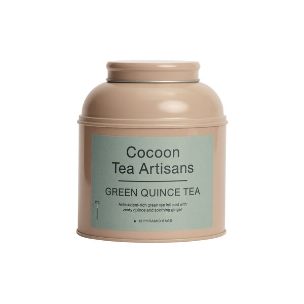 Tea Caddy, green tea quince Tea Caddy, green tea quince, Cocoon Tea Artisans