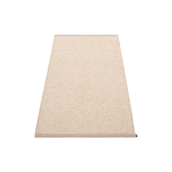 Effi Plastic Rug, mud/beige/vanilla, Pappelina