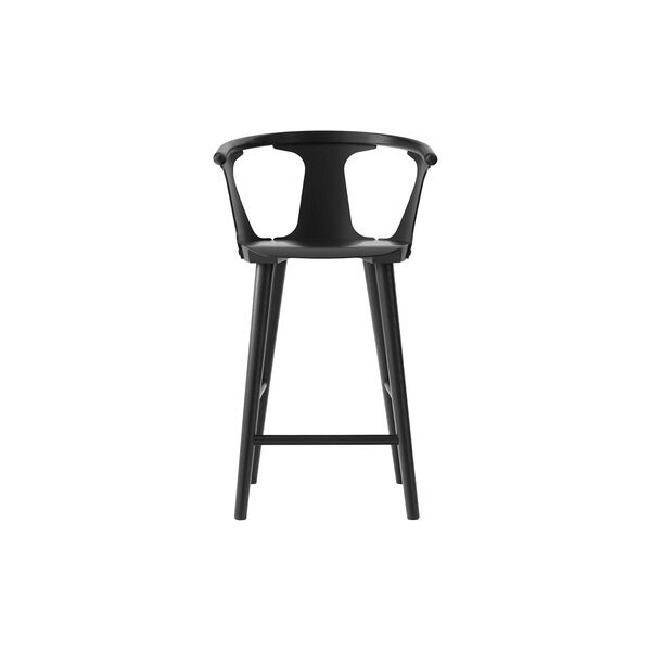 In Between SK7 Bar Stool, black In Between SK7 Bar Stool, black, &Tradition