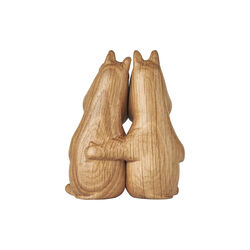 Hug wooden figurine 80th Anniversary edition, Dsignhouse x Moomin