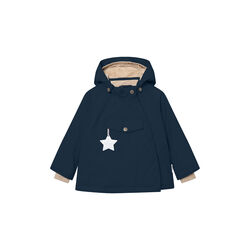 MATWANG Fleece Lined Winter Jacket, outer space, Mini A Ture