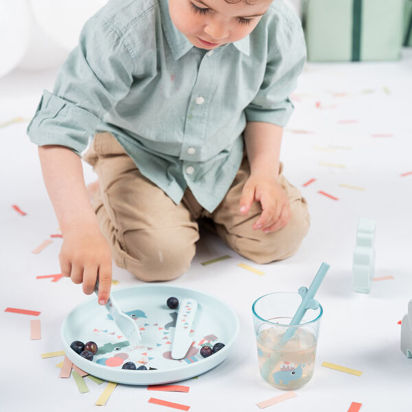 Celebration Foodie Dinner Set, blue Celebration Foodie Dinner Set, blue, Done by Deer