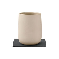Nupo glass mat Square, anthracite, LIND DNA