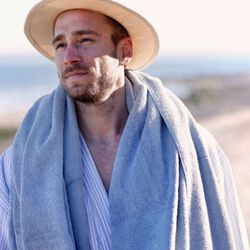 Bath Towel, powder blue, Home by Ilse Jacobsen