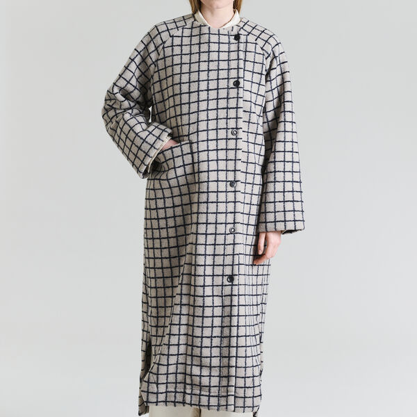 Woollen wire Long Coat, woollen wire, BITTE KAI RAND