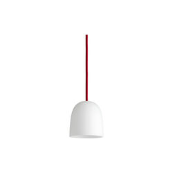 Super 215 Pendant, white/red, Piet Hein