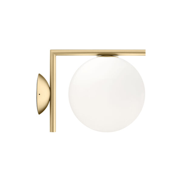 Flos IC W1 wall lamp, brass Flos IC W1 wall lamp, brass, Flos