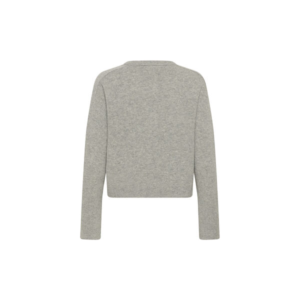 13 THE KNIT CARDIGAN | Light Grey Melange | Cardigan, My Essential Wardrobe