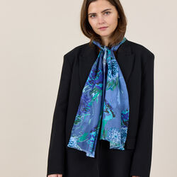 ROYAL GARDEN Scarf, blue, Bella Ballou