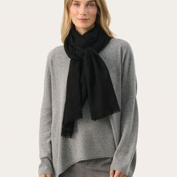 MadihaPW Scarf, black, Part Two