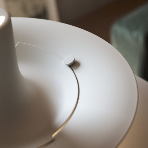 PH 5 Monochrome Pendant, monochrome pale pewter, Louis Poulsen