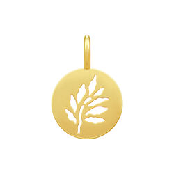 Signature Pendant, gold, Julie Sandlau