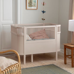 Sebra Bed Baby & Jr., birchbark rose, Sebra