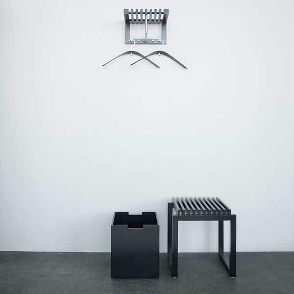 Cutter Stool, black/oak Cutter Stool, black/oak, Skagerak by Fritz Hansen