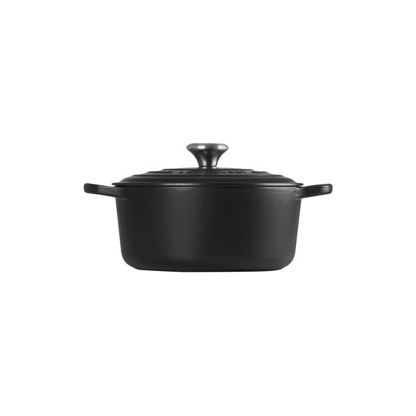 Signature round cast iron pot &Oslash; 24 cm, matte black, Le Creuset