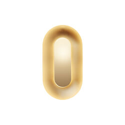 Sasi Small Wall Lamp, brass, Nuura