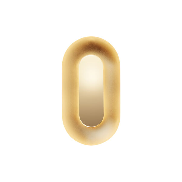 Sasi Small Wall Lamp, brass, Nuura