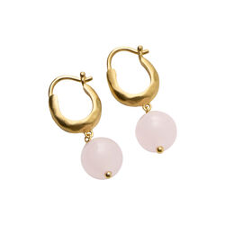 Blush Earrings, gold plated, Pernille Corydon Jewellery