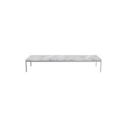 PK63&trade; Coffee Table, grey-white rolled, Fritz Hansen