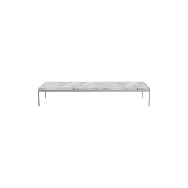 PK63™ Coffee Table, grey-white rolled, Fritz Hansen