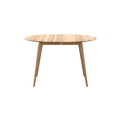 PLAYdinner Round Ø120 Dining Table with Extension, natural oiled oak PLAYdinner Round Ø120 Dining Table with Extension, natural oiled oak, Bruunmunch Furniture