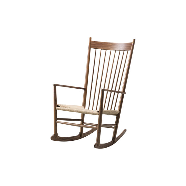 J16 Rocking Chair, oiled walnut/natural, Fredericia Furniture