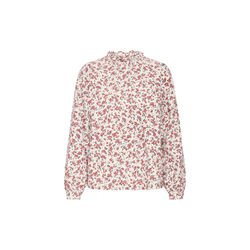 IH Qwina Shirt, blueprint outline flower, ICHI