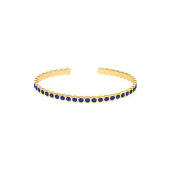 LUMI Bracelet, blue ray, bangle up