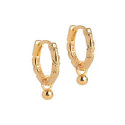 Belle hoops, gold plated, ENAMEL Copenhagen