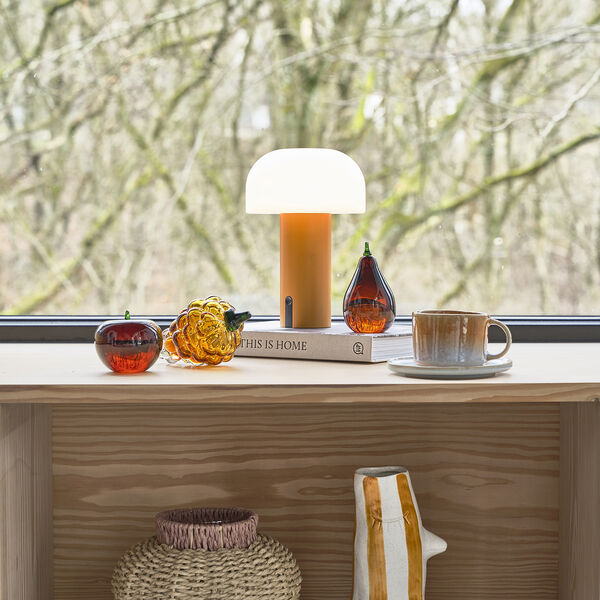 Styles Mug with Handle 2 pcs, blue/amber, Villa Collection