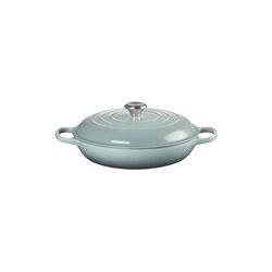 Signature cast iron buffet pot 30 cm, sea salt, Le Creuset