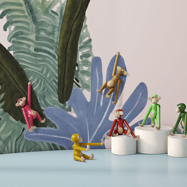 Monkey Mini, pink, Kay Bojesen Denmark