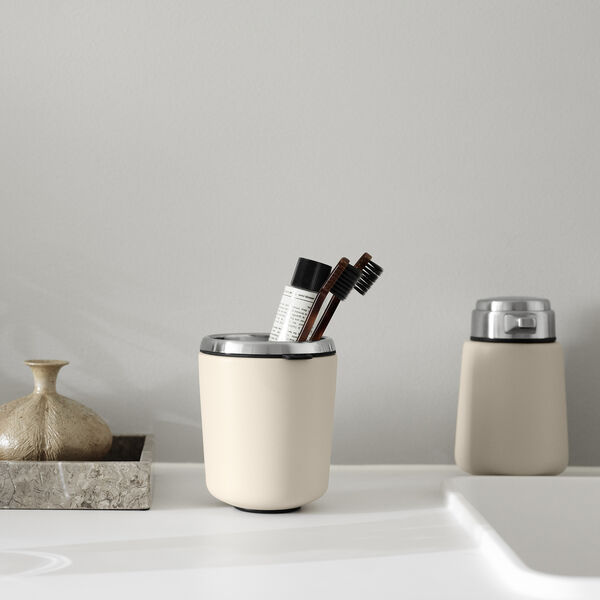 VIPP7 Toothbrush Holder, beige, Vipp