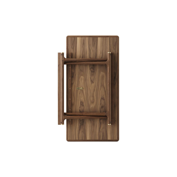 J&auml;ger Lounge Table | Walnut, Audo Copenhagen
