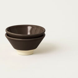 Memphis mini bowls 1 pcs, cocoa, Stilleben